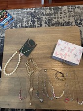 Lot of Kids / Pre-teens Costume Jewelry - Colorful Mix Bracelets Necklaces -25