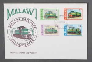 Mayfairstamps Malawi 1976 Railways Locomotives Trains Combo First Day Cover aaz_