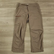 Arc'teryx Psiphon SL Pants Mens 32 X 29 Gray/Brown Cargo Pocket Lightweight Logo