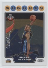 2008-09 Topps Chrome Sonny Weems #216 8u9