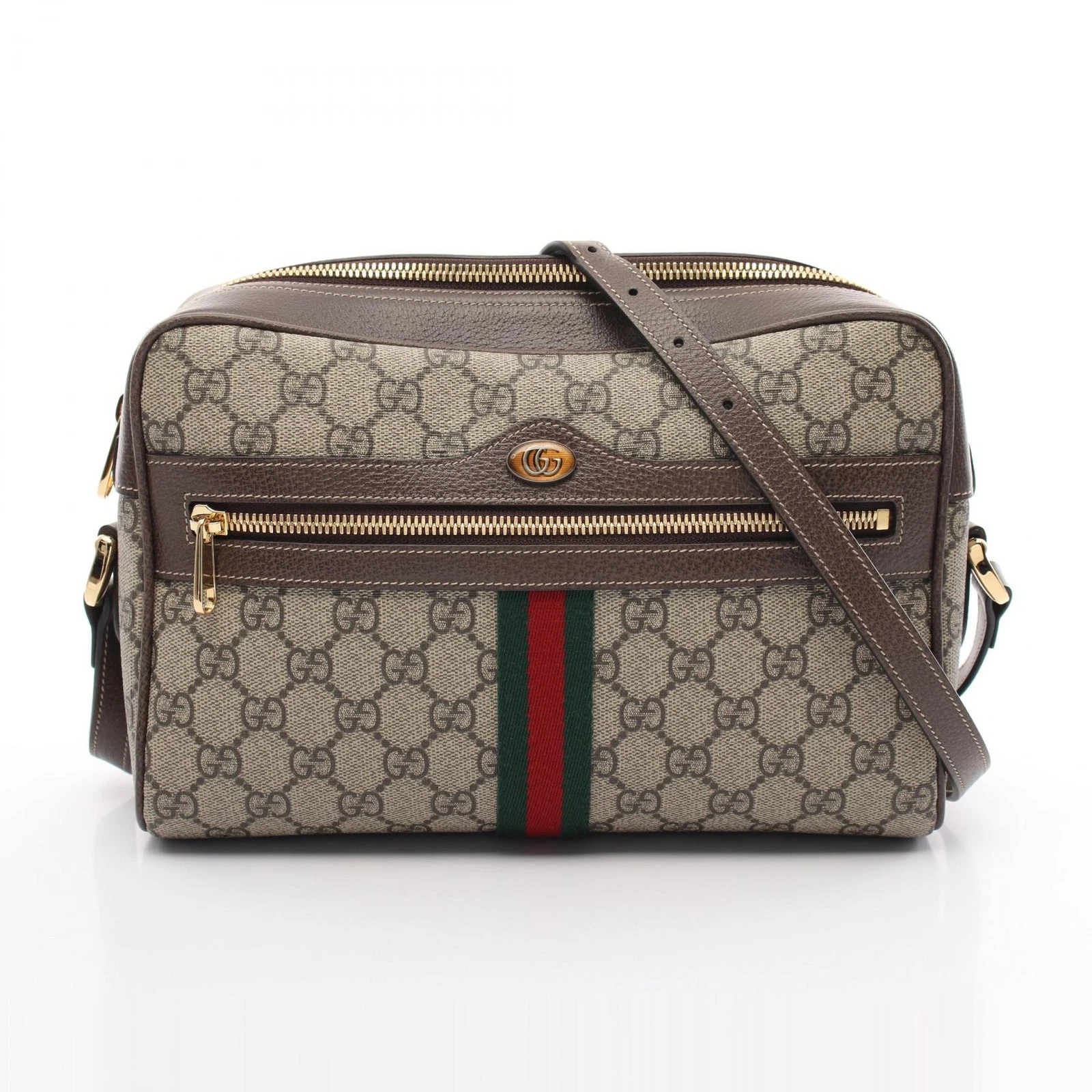 Petit sac à bandoulière Gucci Ophidia Gg Supreme toile enduite de PVC