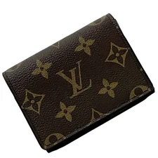 Louis Vuitton Business Card Holder Envelope Carte de Visite ec-23663 Brown