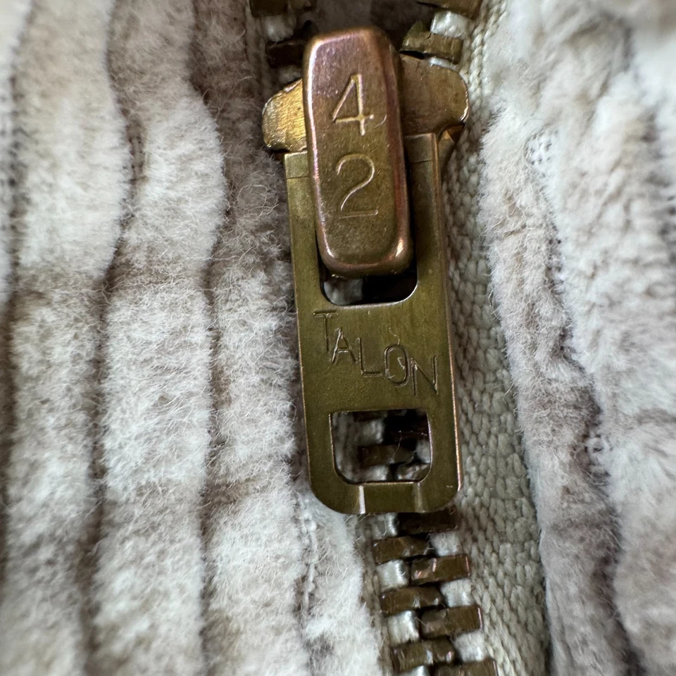 Pantalones Cortos de Pana Lee De Colección Para Hombre 33 (Se Ajusta a 32) Beige Años 70 80 Surf Talon Cremallera EE. UU. Foto 3 de 4