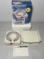 Vtg Accutab Pill Medication Dispenser - Under Cabinet Mount in Box Excellent