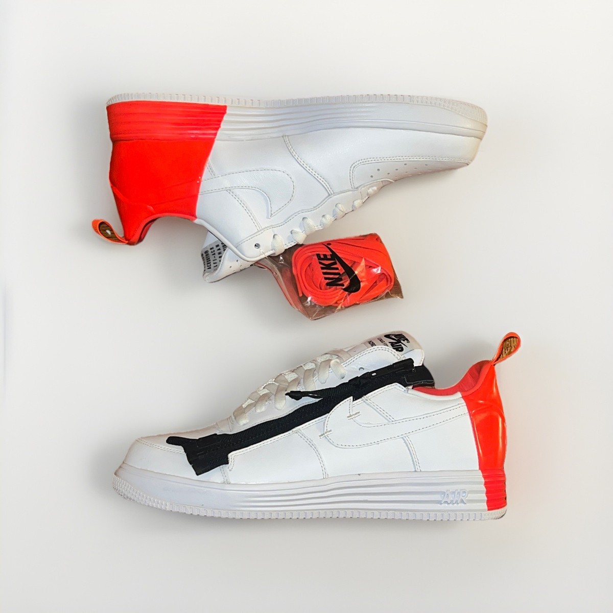 Acronym x Nike Lunar Force 1 SP Zip 'Bright Crimson' -US11 -DS