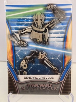 Topps 2025 Star Wars Masterwork / Base Set Blue Parallel / 98 General Grievous