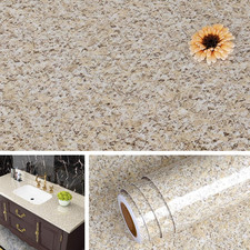 15.8 X 197Inch Light Brown Granite Contact Pa...