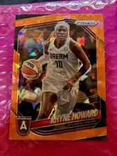 2025 Panini Prizm WNBA - Rhyne Howard #11 Orange Ice Prizm / Atlanta Dream