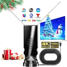 Clear TV Premium HDTV Antenna Digital Indoor Antenna Free 4K HD TV Channels US