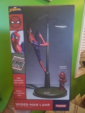 Spiderman Desk Lamp -Officially Licensed Disney Table Light, Marvel Streetlight