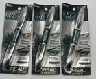3 Pack L'Oreal Paris Voluminous Waterproof Mascara & Primer Black 625