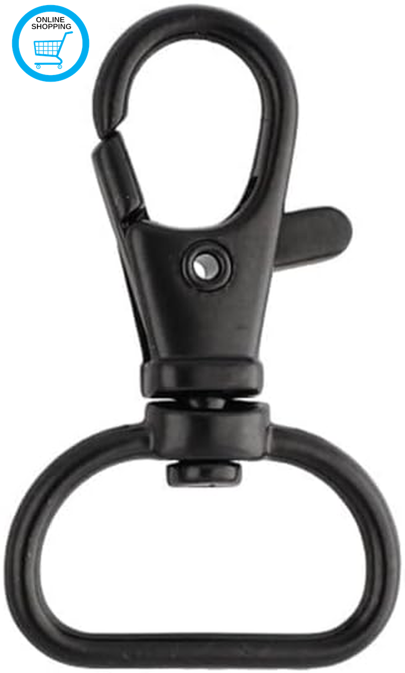 20Mm (3/4 Inch) Lanyard Clip, Swivel Trigger Snap Hook, Premium Quality Design L
