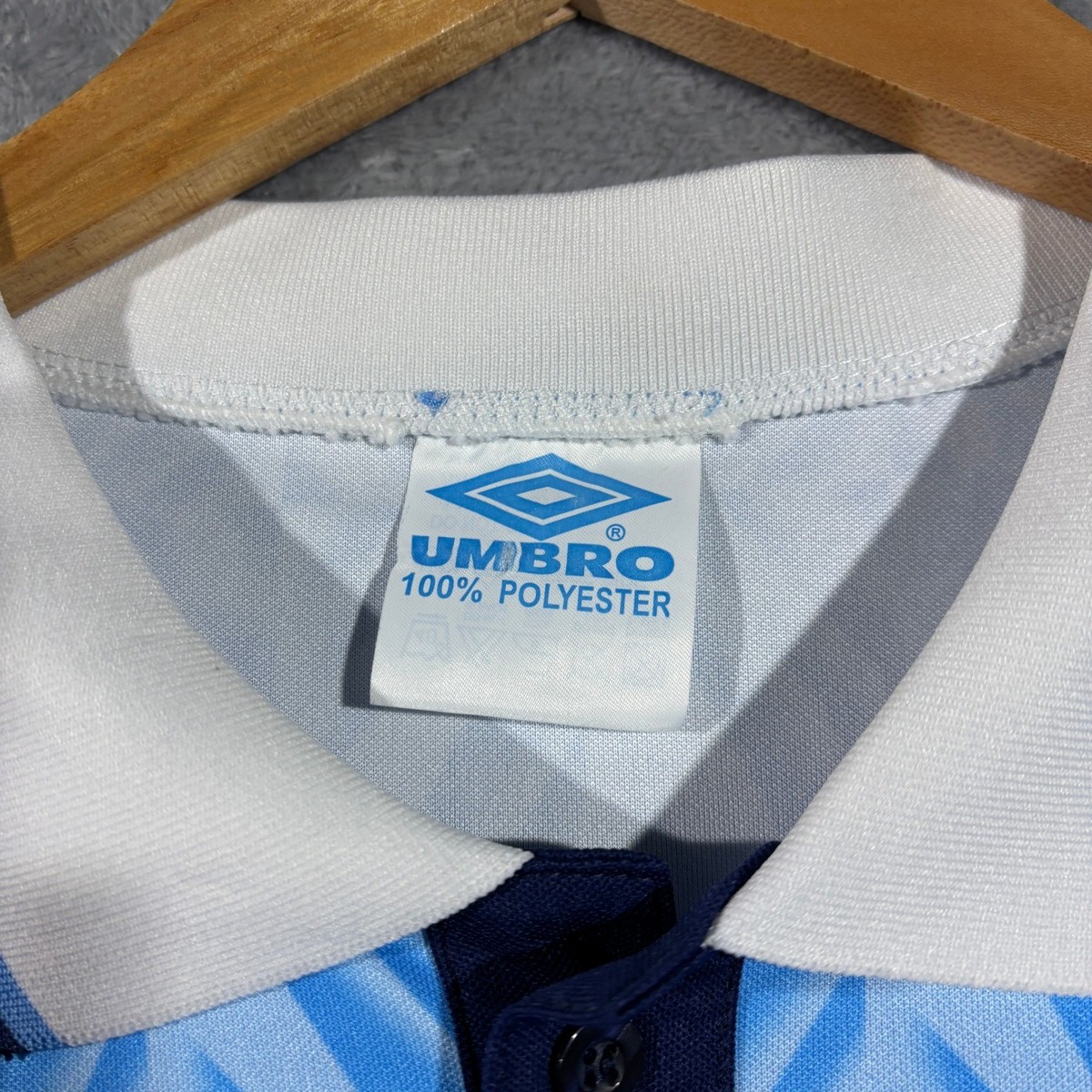 Vtg Umbro SS Lazio 1991 1992 Football Soccer Jersey Shirt Men XL