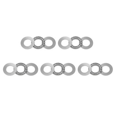 AXK1528 Thrust Needle Roller Bearings 15x28x2mm with AS1528 Washers 5pack