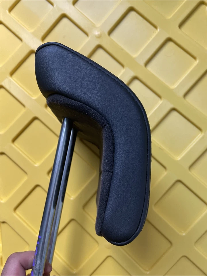 Assento central 12-15 Honda Pilot traseiro terceiro 3RD fileira encosto de cabeça couro - Imagem 3 de 4