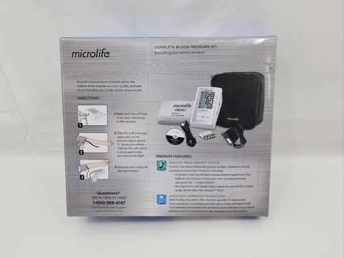 Microlife Premiun Blood Pressure Monitor Complete Blood Pressure Kit - Picture 2 of 7