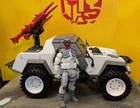 G.I. Joe Classified custom ARCTIC Stinger-Driver HISS camo pattern vehicle cobra