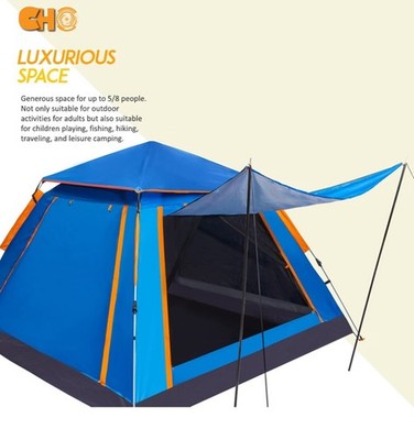 Lakeforest 4 Person Instant Pop Up Camping Tent
