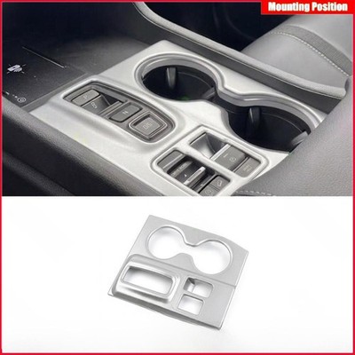 For Honda Pilot 23-2026 Matte Silver Central Console Gear Shift Panel Trim