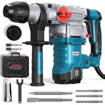 Profi SDS-Plus Hammerbohrer 1500W, 6Joule Schlagkraft, 6 Geschwindigkeiten, 0...