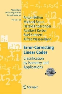 Error-Correcting Linear Codes - 9783642421815