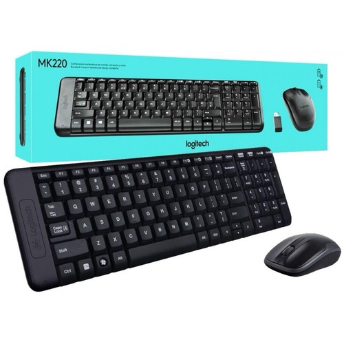 Logitech MK220 (920-003159) Wireless Keyboard and Mouse Combo - Picture 2 of 2