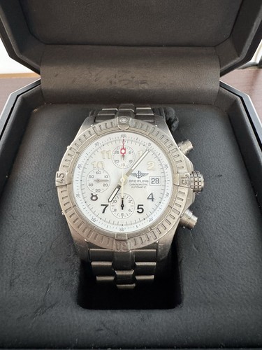 Breitling Avenger Chronograph E13360 Titanium Automatic Wristw...