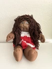 VTG 1985 Cabbage Patch Kids Doll African American Long Hair 15”