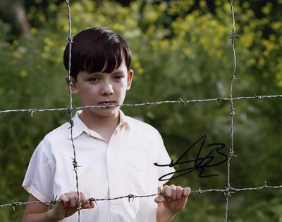 Asa Butterfield Autographed Photo Signed Photo PROOF The Baby In The Pajamas a