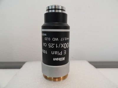 Nikon E Plan 100X/1.25 Oil OFN18 WD 0.23