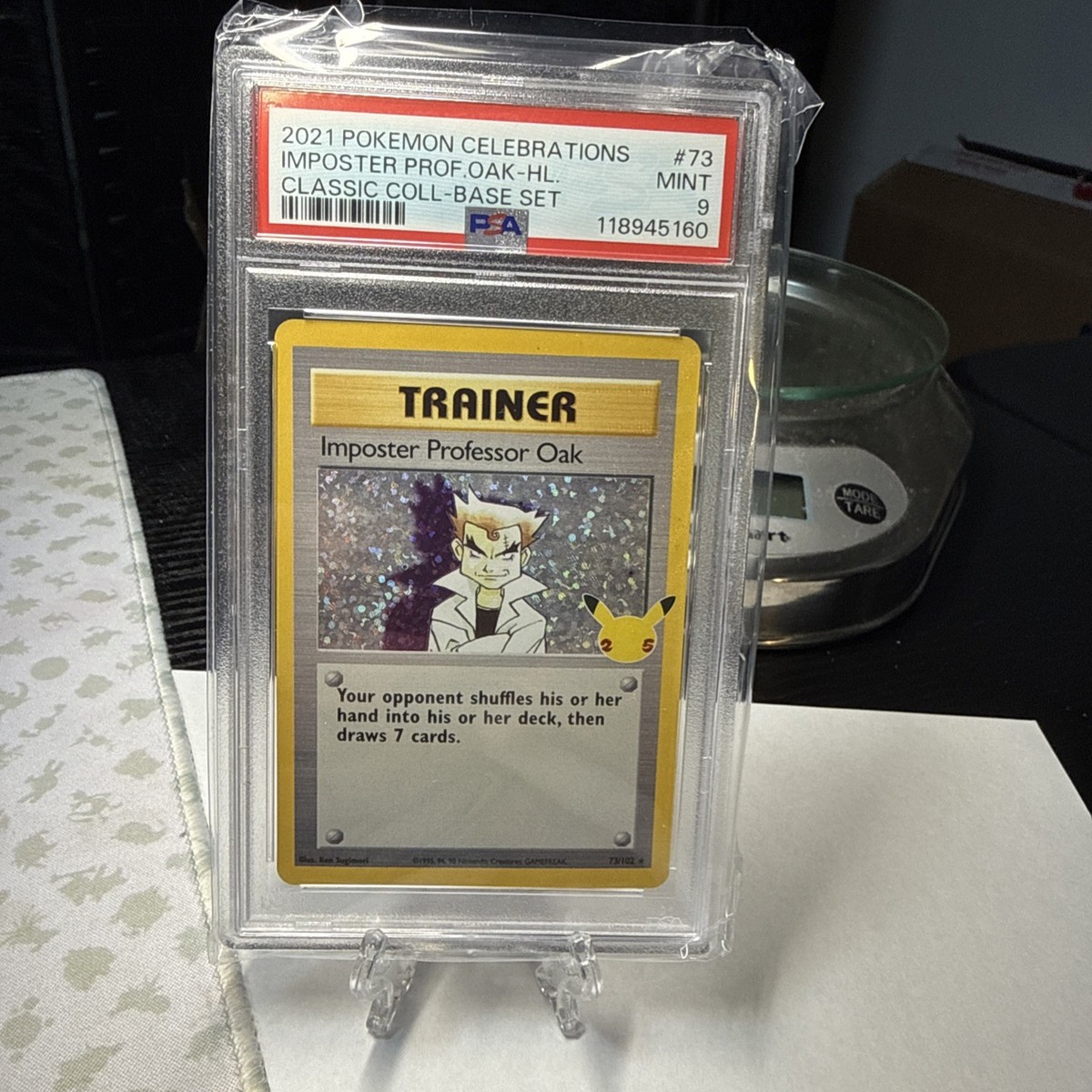 Pokemon Celebrations Classic Collection Imposter Professor Oak