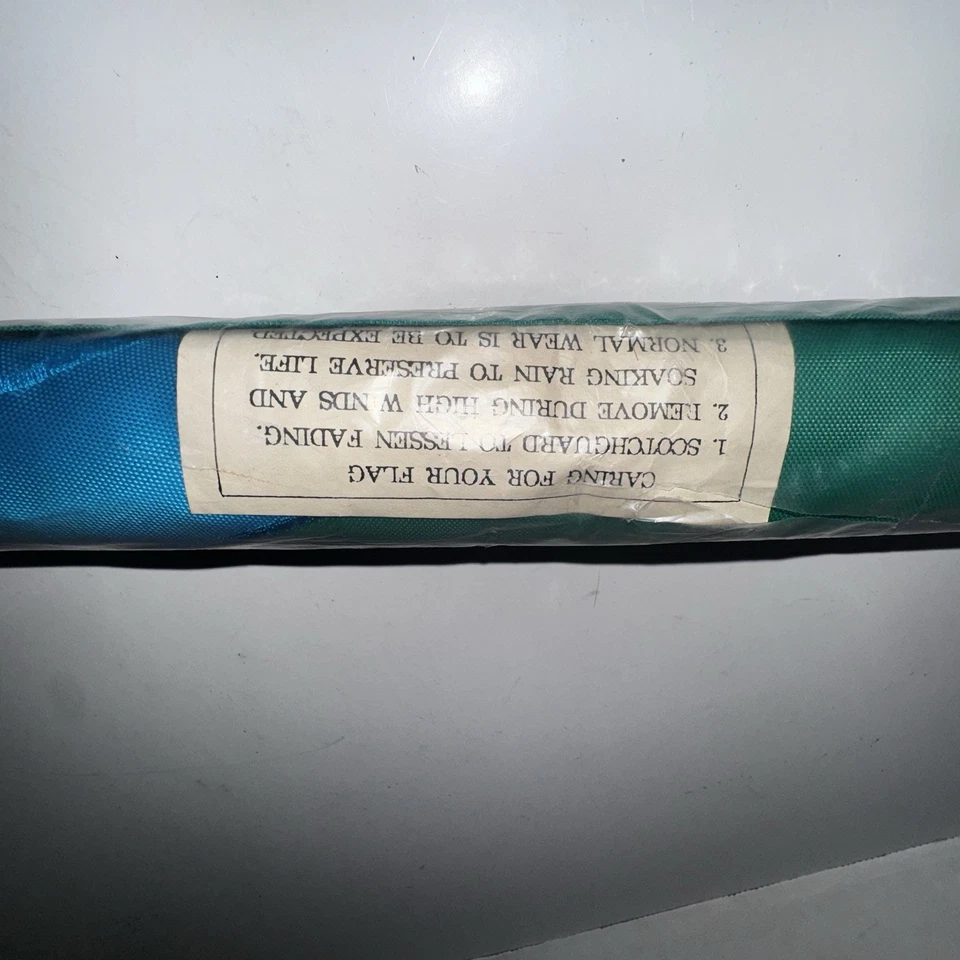 FOX N HORN Vintage 1994 Hecho a Mano Novedad Bandera Set Nuevo Sellado Años 90 CBK Ltd Foto 3 de 4