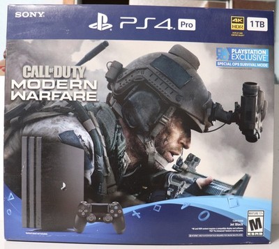 Buy Sony PlayStation 4 Pro 1TB Call of Duty: Modern Warfare