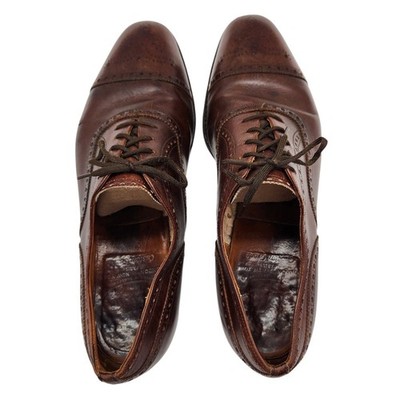 Church's Diplomat Brogue Dress Oxford Last 173 Cap Toe Leather