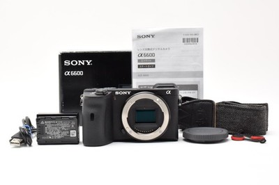 SONY a6600 Mirrorless Camera ILCE-6600 [Mint_35Language] From