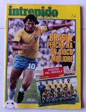 INTREPIDO 27 1982 brasile nazionale calcio tozzi rolling stones rettore wilander