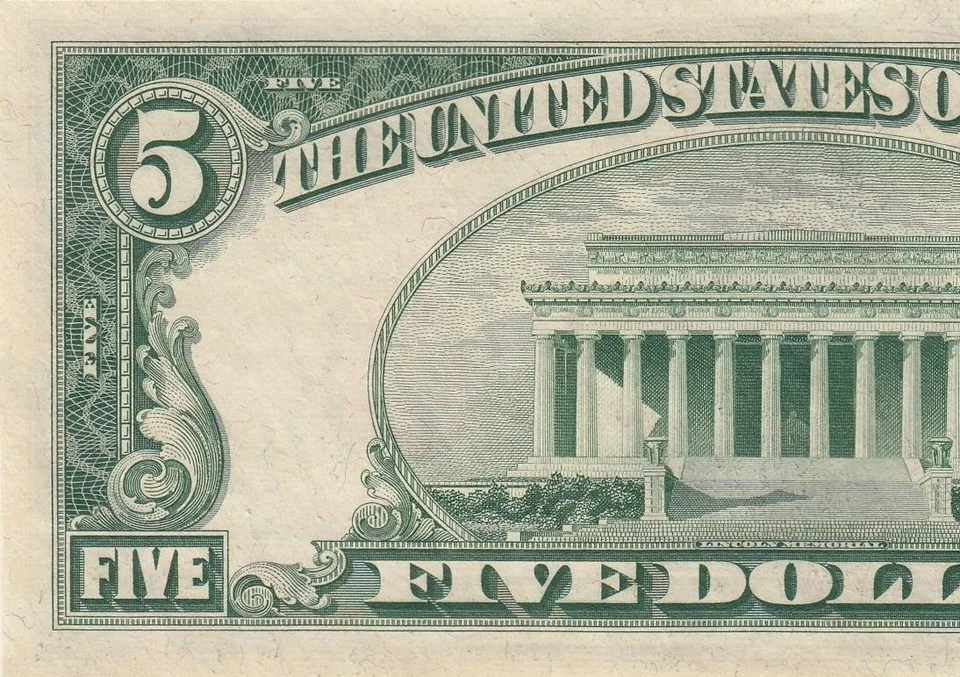 1953-A UNITED STATES NOTE FIVE DOLLARS $5 "B" (( GEM UNC )) - Image 4 of 4