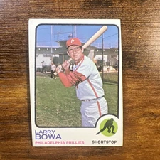 1973 Topps Baseball - LARRY BOWA #119 - PHILADELPHIA PHILLIES