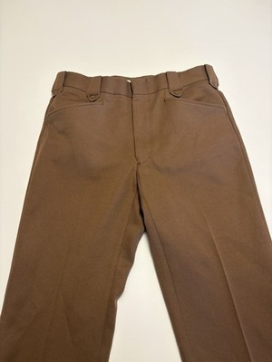 Circle S Ranch Western Wear Brown Dress Pants Mens Western Cowboy Made in USA