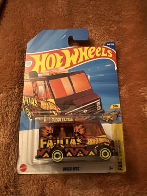 Hot Wheels Car Quick Bite HW Fast Foodie Toy Lets Race Cars Kids Diecast 1 64