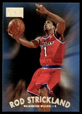 1997-98 SkyBox Premium Rod Strickland Washington Wizards #9