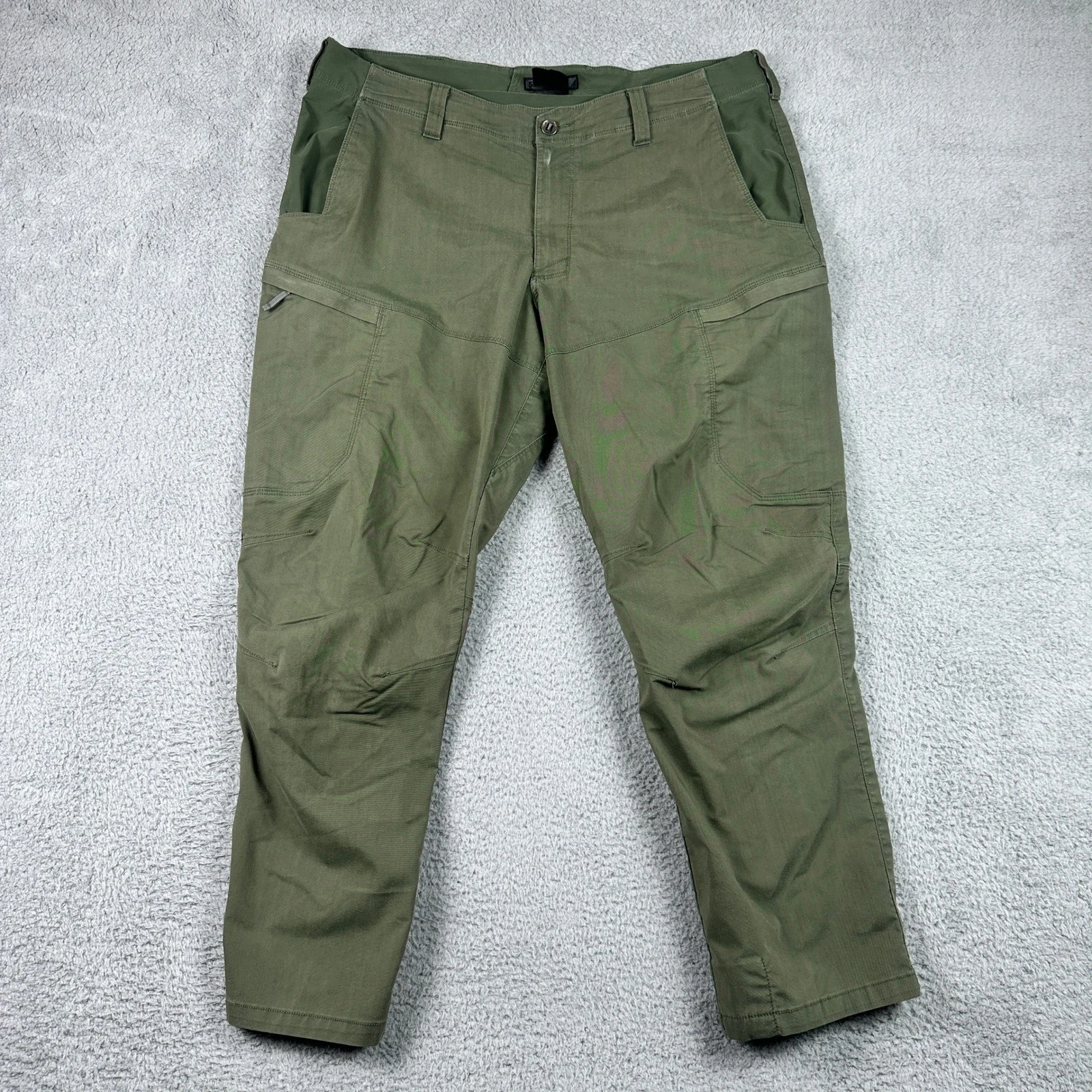 5.11 Tactical Apex Cargo Pants Mens 42x30 (Fits 38x29) Ranger Green Stretch