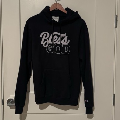 Bless God Champion Hoodie Long Sleeves Pull Over
