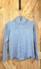 Patagonia Women  s Capilene Cool Daily Hoody Feather Grey Size Small 50 UPF