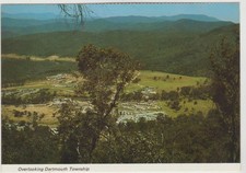 OVERLOOKING DARTMOUTH TOWNSHIP VIC NUCOLORVUE POSTCARD