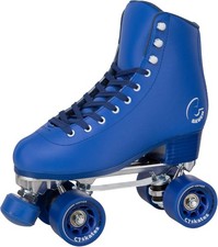 Quad Roller Skates Dark Magic by C7 Premium Leather Ankle Support Indoor Use