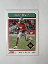 2022 Panini Score Throwback Chris Olave #TB10 RC