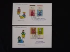 dolls Fur Die Wohfahrt x2 FDC Germany 1968 (1)