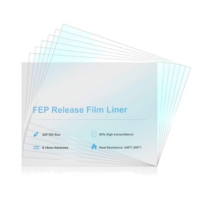 6PCS FEP Film 260x200mm for ELEGOO Saturn/Mars 3 Pro