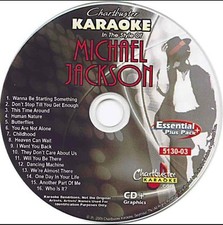 CHARTBUSTER MICHAEL JACKSON KARAOKE CDG DISC CD G MUSIC CD 5130-03 R B SOUL .